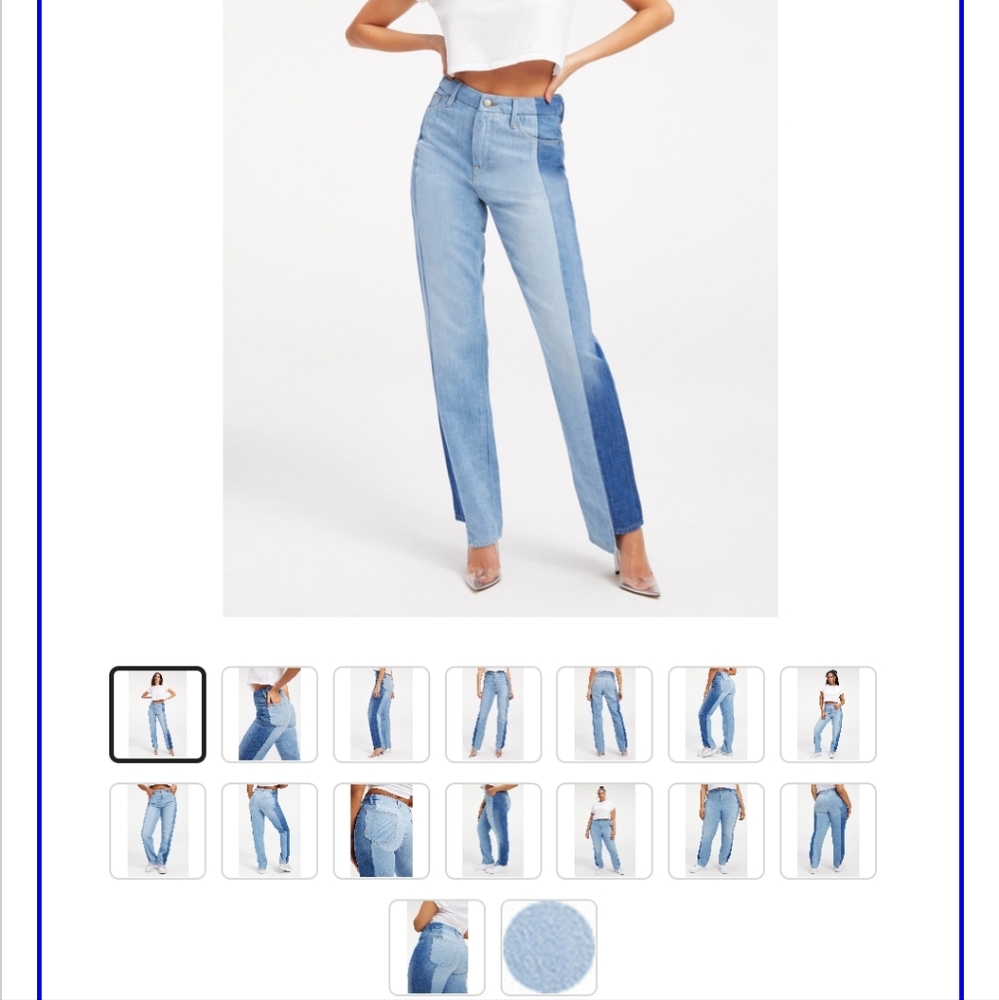 Good American jeans size 12